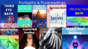 Reading and baths for success, luck and deliverance.